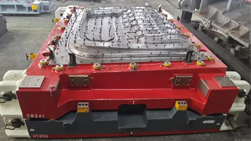 Lo stampo del pannello posteriore per KQ5152 è stato consegnato con successo