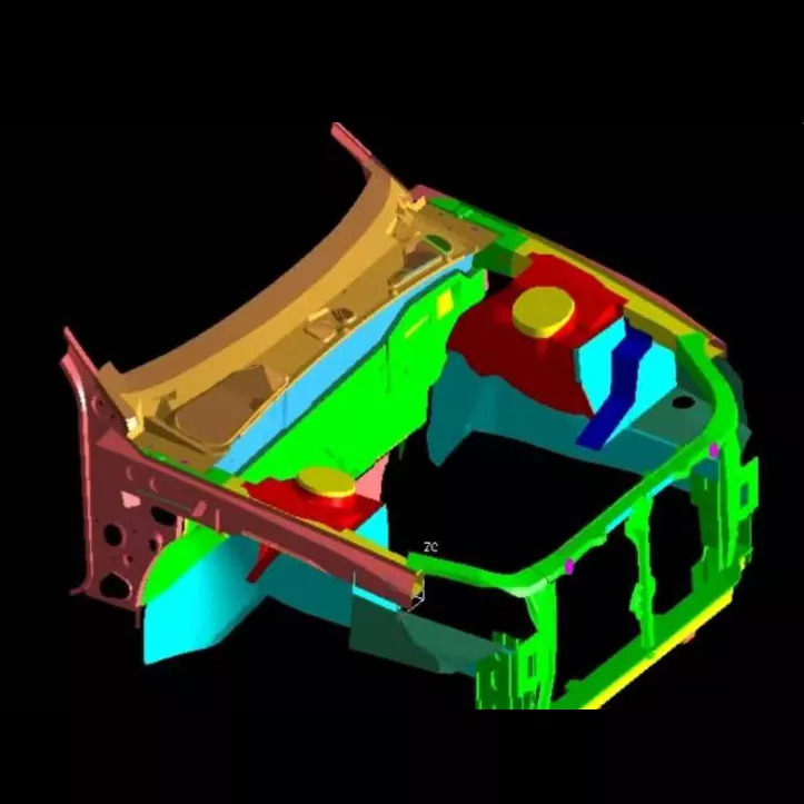 Stampi per stampaggio assemblaggio vano motore automobilistico
