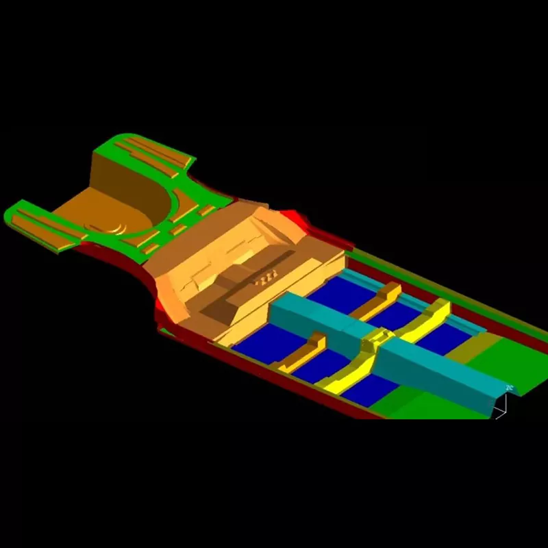 Stampi per stampaggio assemblaggio pavimenti automobilistici
