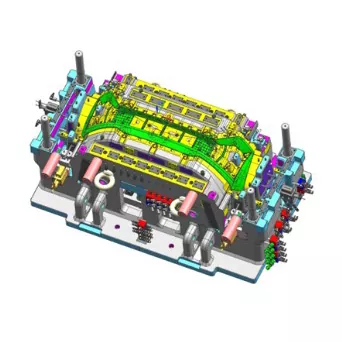 Stampo per iniezione del corpo del paraurti anteriore automobilistico