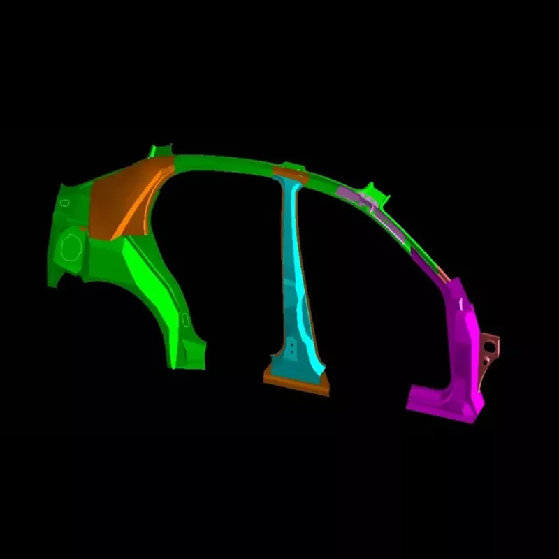Stampi per stampaggio assemblaggio interno pannello laterale automobilistico